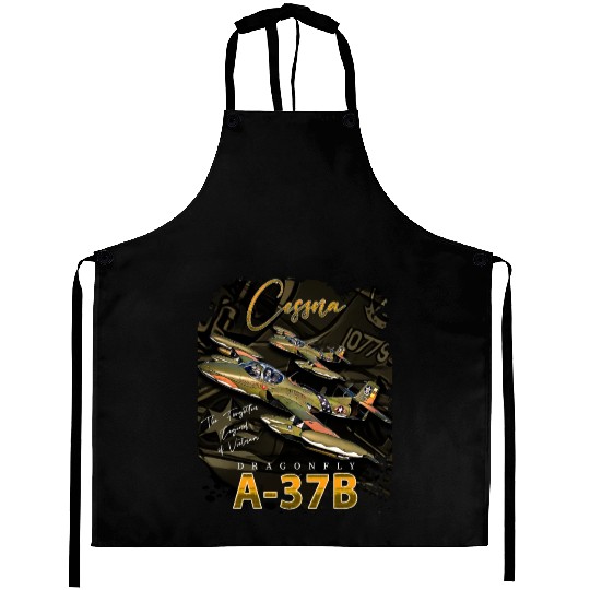Cessna A-37 Dragonfly American Light Attack Plane Aprons