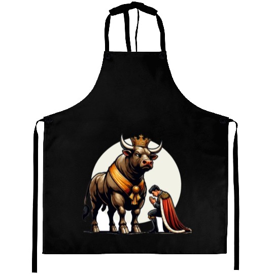 Rodeo Bull Riding Livestock Show Farmer Cattle Aprons
