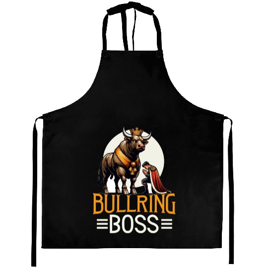 Rodeo Bull Riding Livestock Show Farmer Cattle Aprons