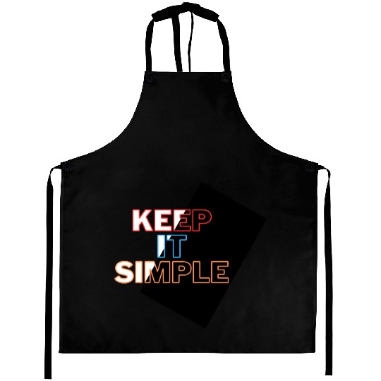 Minimalist Mastery: Keep It Simple Apparel Aprons