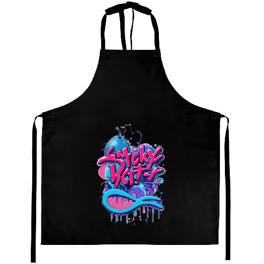 graffiti logo Aprons