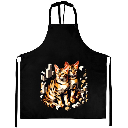 Bengal Kittens Cute Kittys Aprons