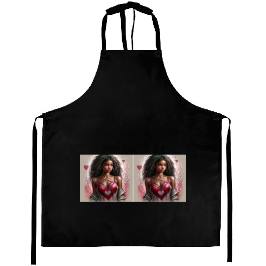 Cupid's Choice: Melanin Magic Aprons