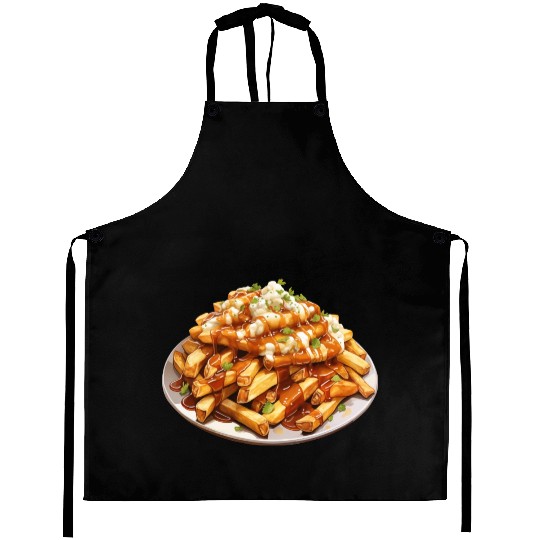 Canadian Poutine - Fries, Gravy and Cheese Aprons