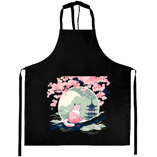 Sakura Serenity Aprons