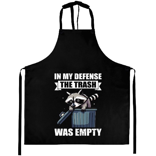 Funny Raccoons Trash Panda Racoon Lovers Aprons