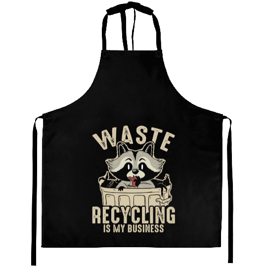 Funny Raccoons Trash Panda Racoon Lovers Aprons
