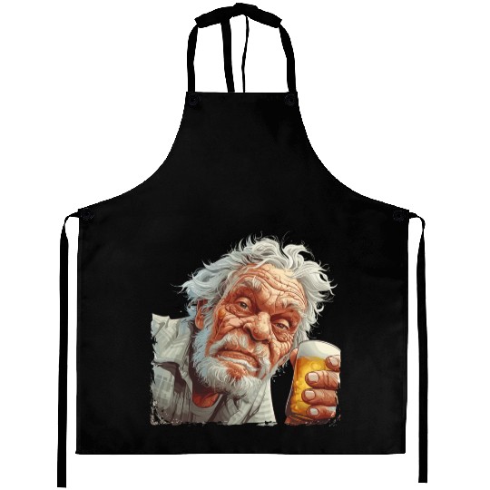 Beer Drinker Outfit Father's Day Men's Evening Aprons