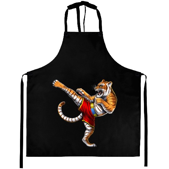 Tiger Muay Thai Fighter Aprons