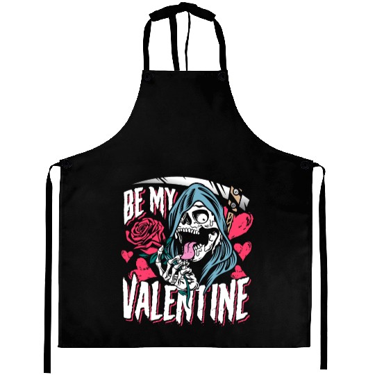 Be my valentine | love feast day Aprons