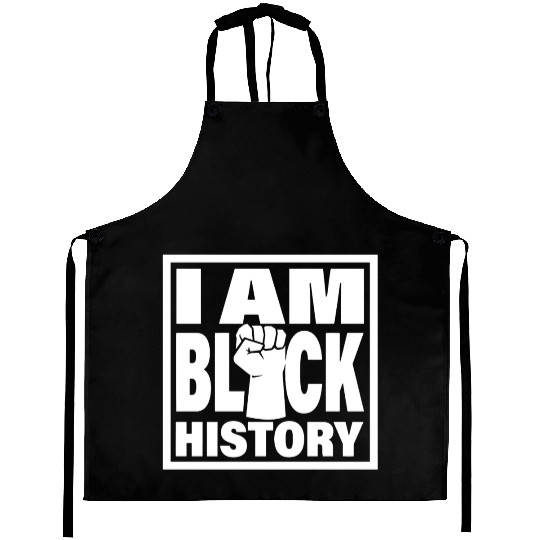 I Am Black History Aprons
