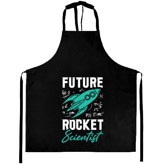 Rocket Scientist Future Mathematician Racket Aprons