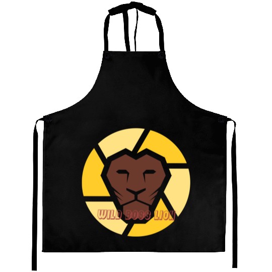 wild boss lion Aprons