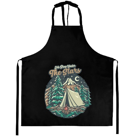 Let's Sleep Under The Stars Aprons