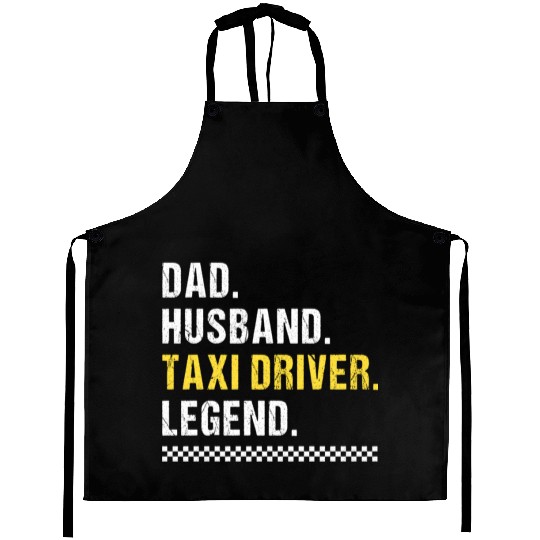 Dad Taxi Driver Aprons