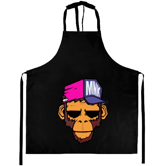 Modern Urban Monkey Aprons