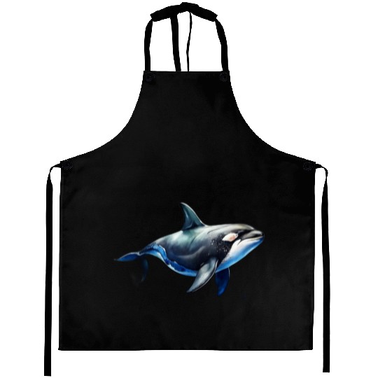 killer whale Aprons