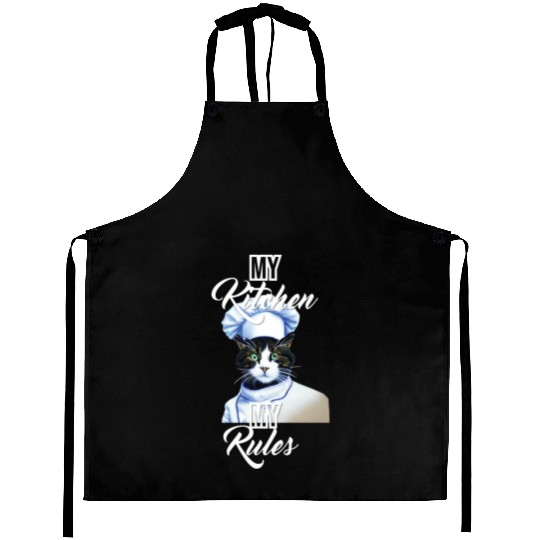 cat chef Aprons