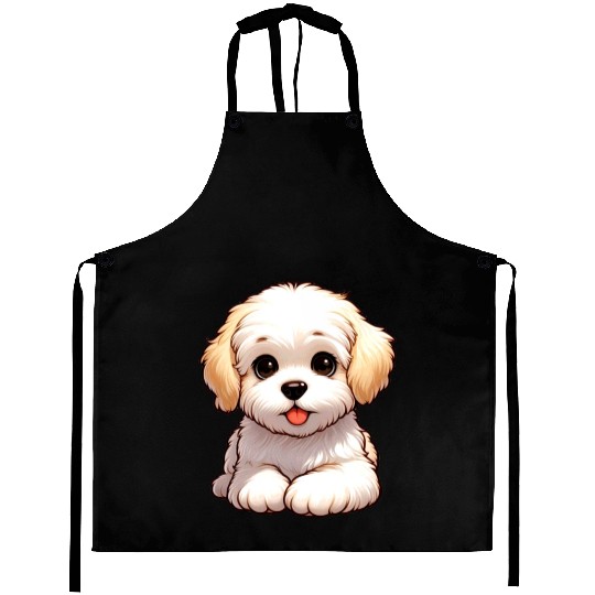 Fluffy Puppy Aprons