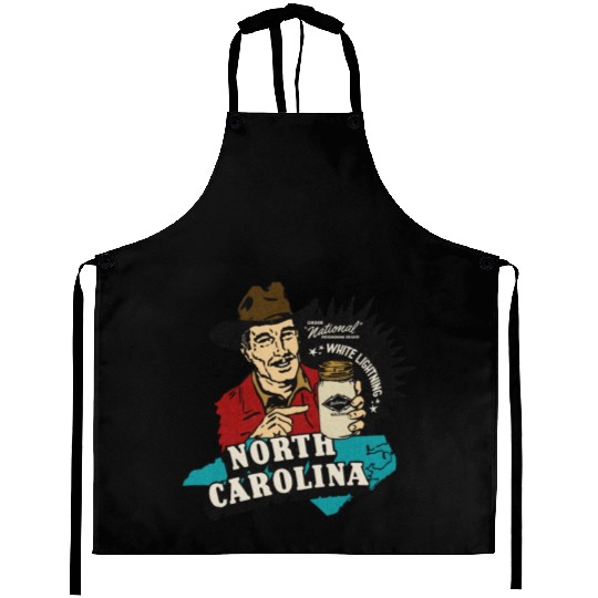 Vintage Raleigh NC Moonshine Aprons