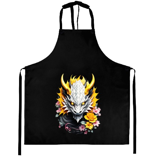 yellow dragon Aprons