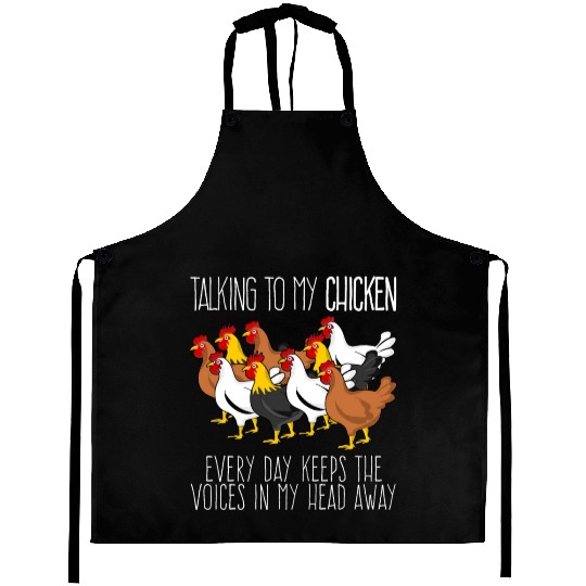 Chickens Poultry Chicken Farmer Aprons