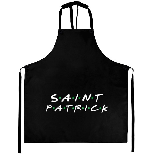 Saint Patricks Day Shamrock Aprons