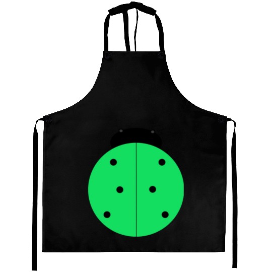 green ladybug Aprons