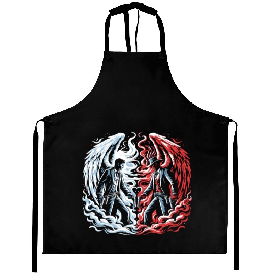 Cowboy Barn Bull Rider Rodeo Country Western Gift Aprons