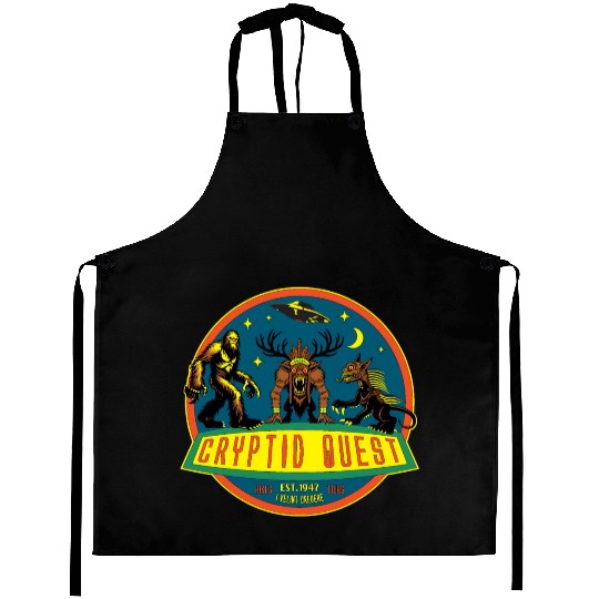 Cryptid Quest Aprons