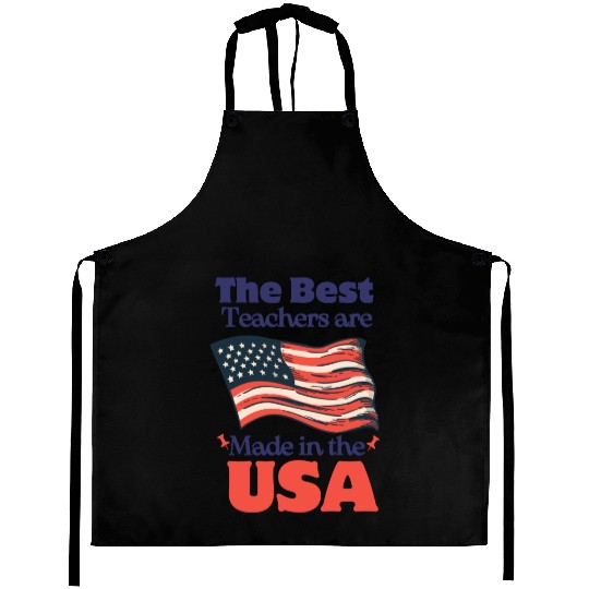 Teacher Appreciation Gift for 4th of July Aprons