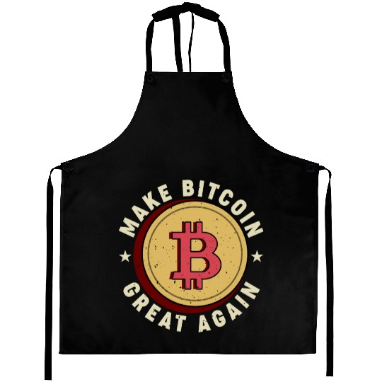 Make Bitcoin Great Again Aprons