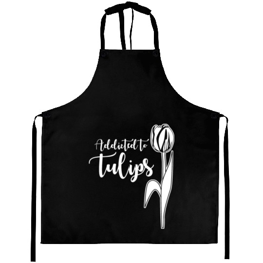 Tulips Tulip Flower Flowers Garden Aprons