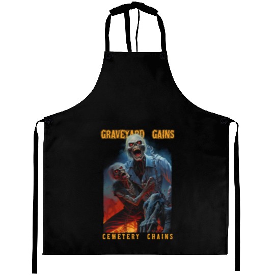 Graveyard Gains Cemetery Chains Aprons