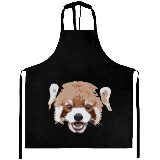 Red Panda Surprise Aprons