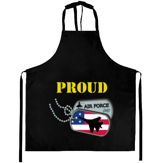 Proud Air Force Dad Aprons