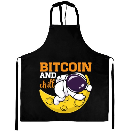 Bitcoin and Chill Aprons