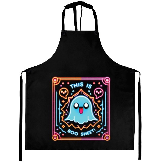 THIS IS BOO SHEET! Version 2, neon colors Aprons