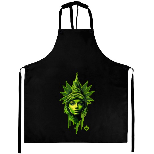 Mary Jane Weed Queen Aprons