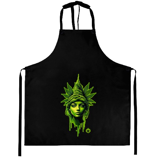 Mary Jane Weed Queen Aprons