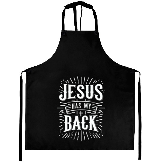 Jesus Has My Back 31 Aprons