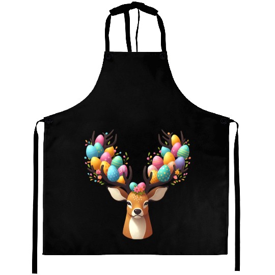A Deer's Easter Surprise Aprons