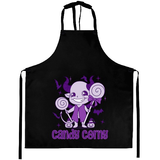 Candy Corny Cute Ghost Aprons