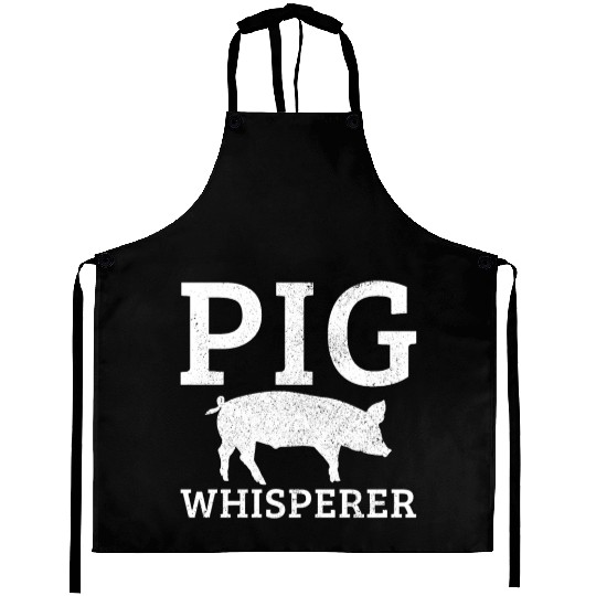 Pig Funny Farming Farmer Gift Aprons