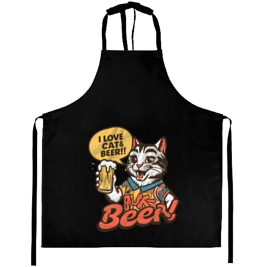 I Love Beer Aprons
