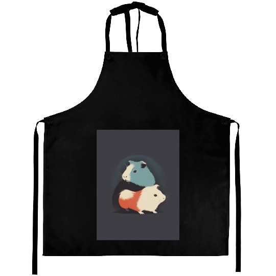 Guinea Pig 1 - Japanese Retro Art Aprons