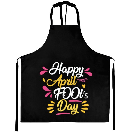 April Fools Day Celebration Design Aprons