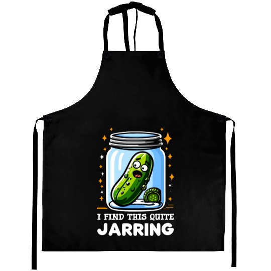 Pickle Lover Funny Pickle Dill pickle Pickled Aprons