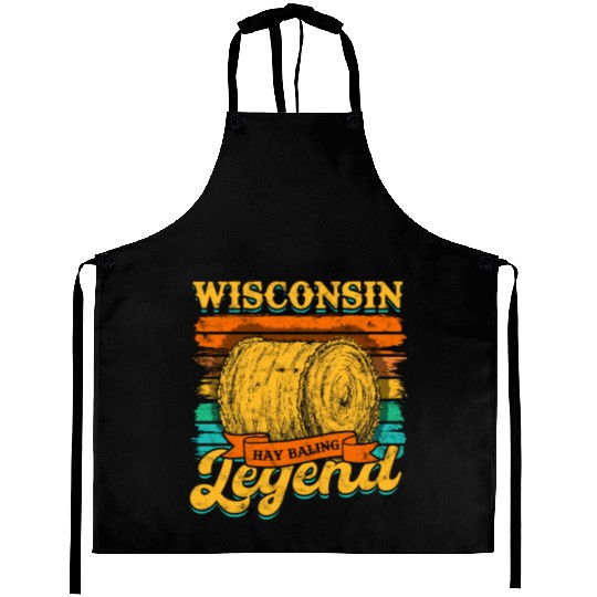 Hay Bale Farming Wisconsin Hay Baling Legend Aprons