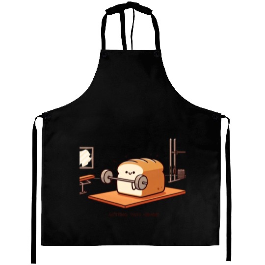 Get That Grain: Funny Bread Gym Lifting Aprons